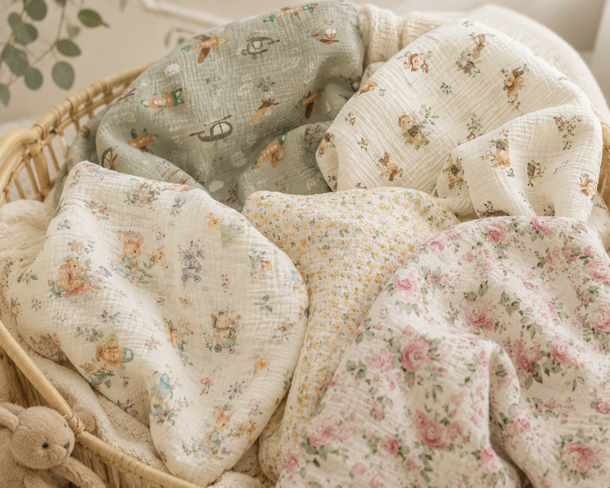 MIMMI.EM – Printed Muslin Collection.