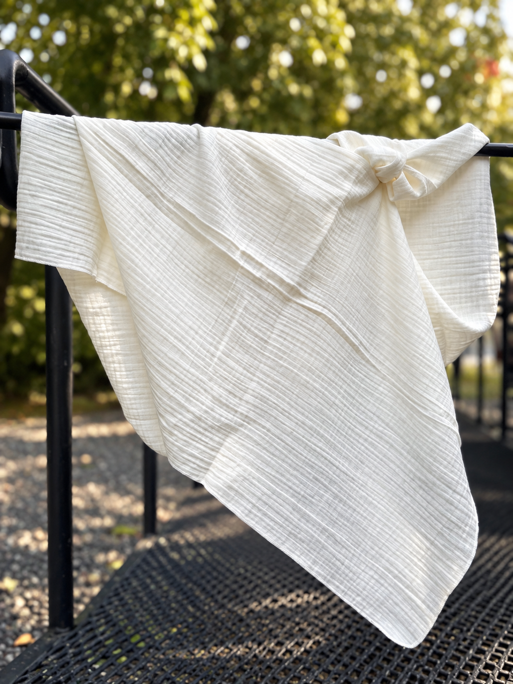 MIMMI.EM - Solid colour muslin cloth, 110x110cm
