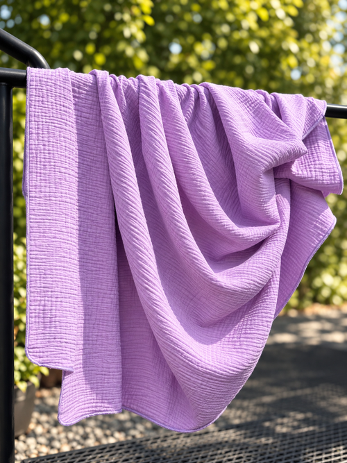 MIMMI.EM - Solid colour muslin cloth, 110x110cm